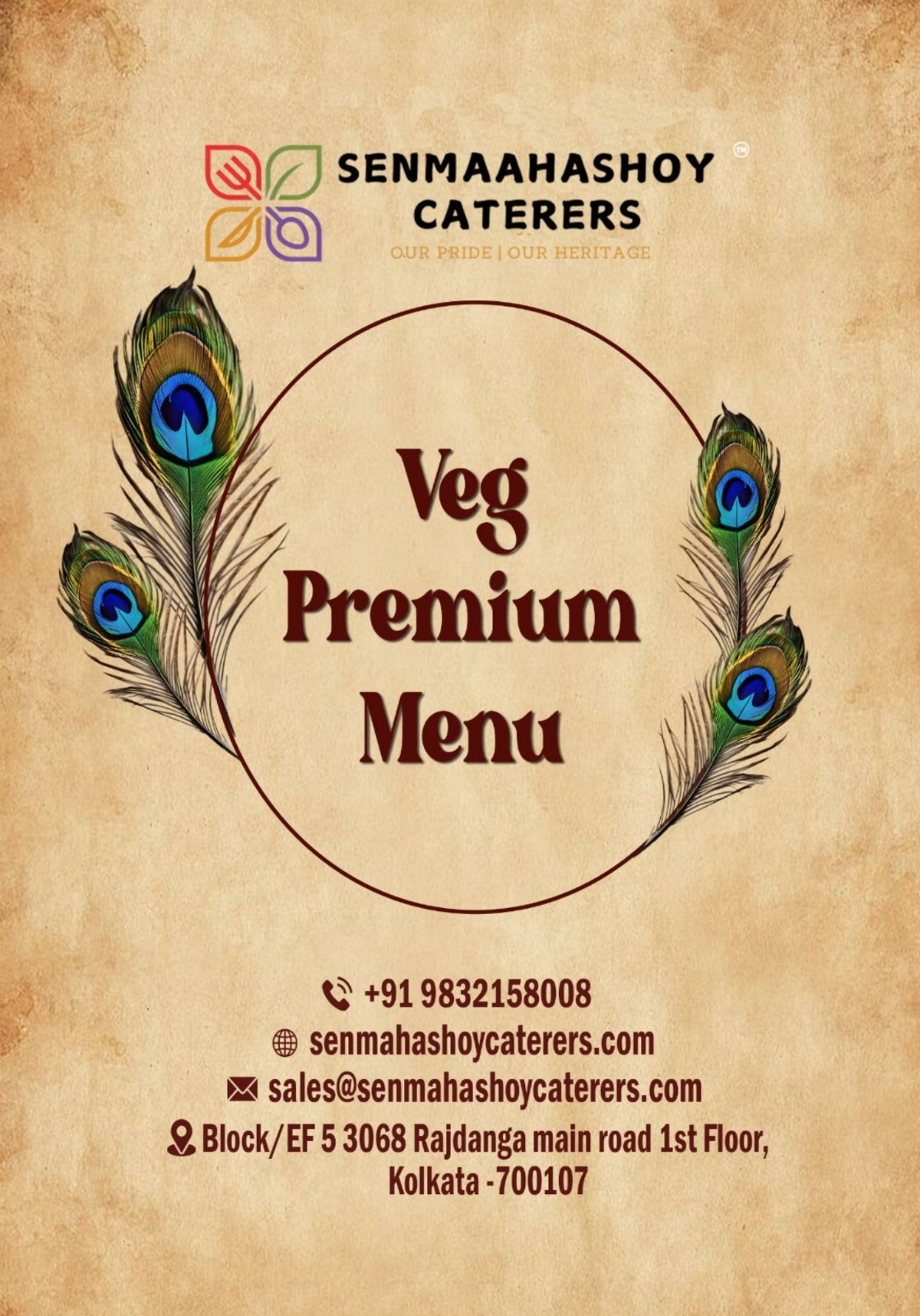 Veg Premium Menu